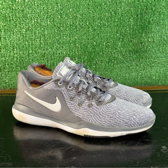 Nike Shoes - Nike Flex Supreme TR 6 Grey White 909014-019 Women’s Size 9